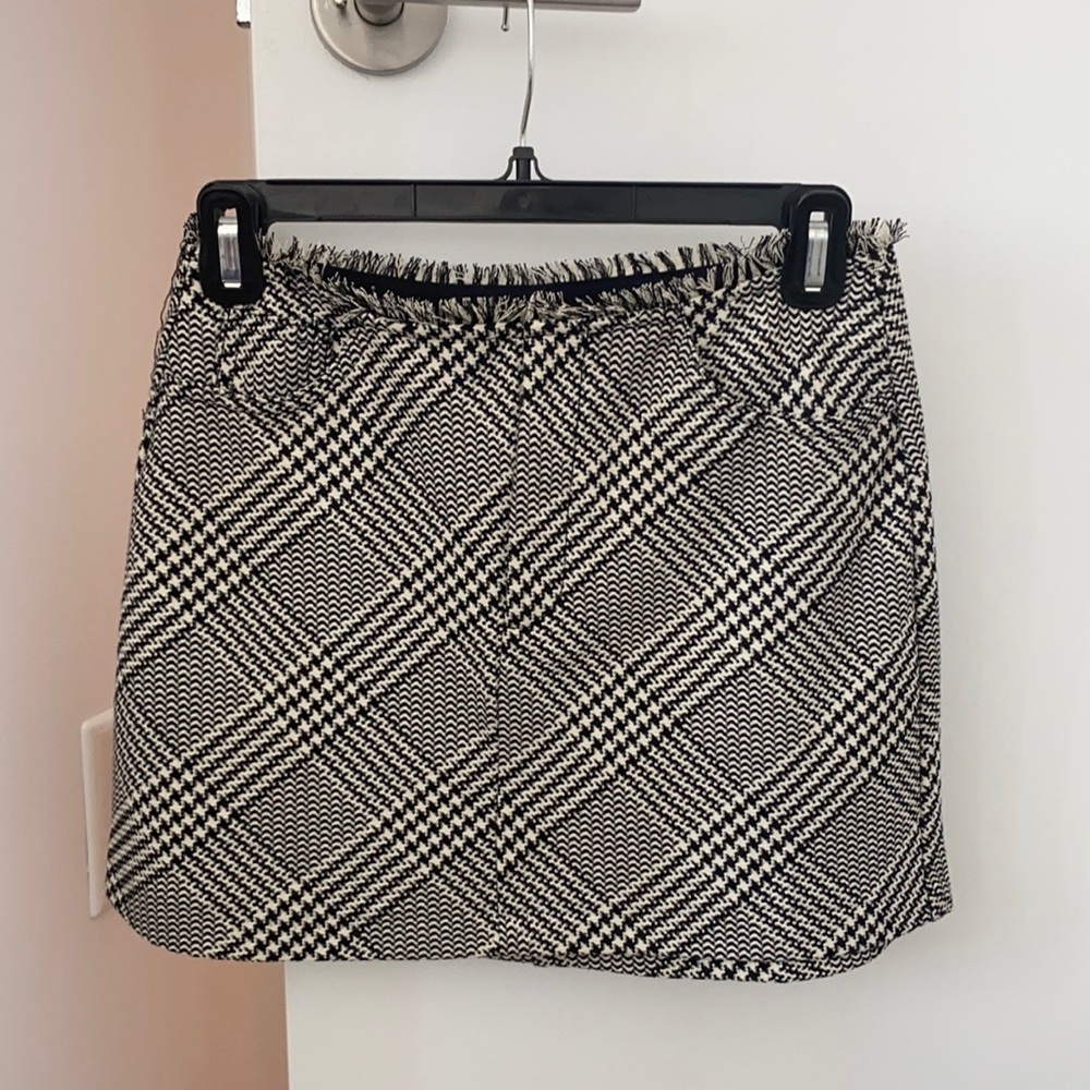 Plaid Zara skirt
